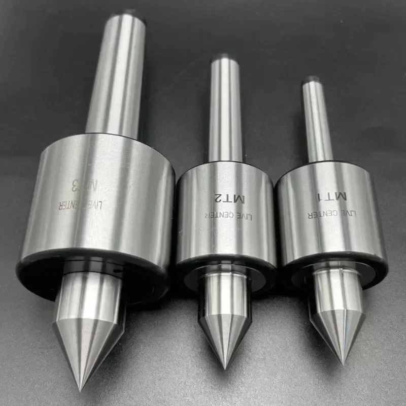 MT1 MT2 MT3 High-precision Rotary Center Lathe Taper Handle Movable Thimble MT2 Alloy Double Tip Center