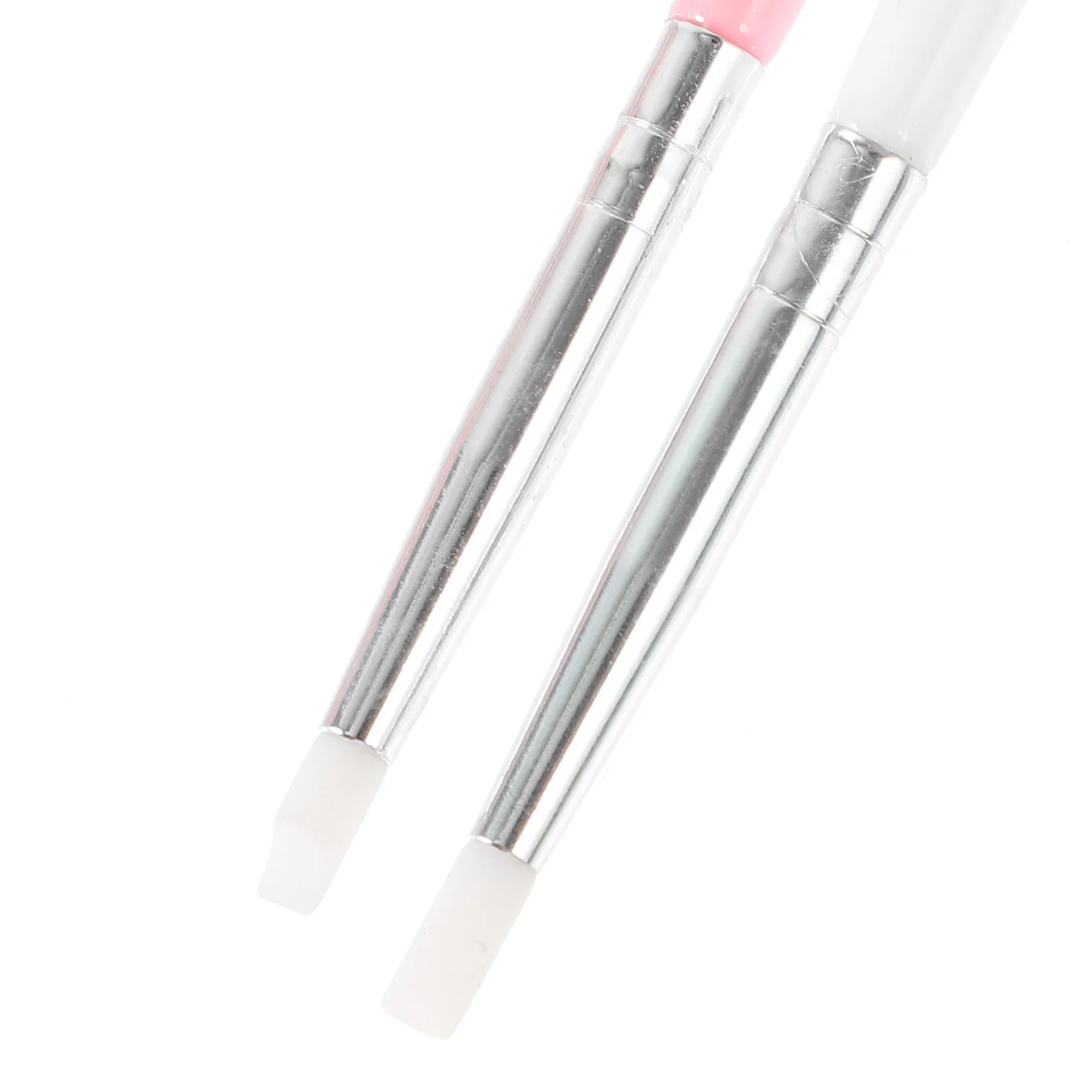 6 stuks nagelvoeringborstel voor acrylgelnagels dubbelzijdige kunst tekenpenkit lichtgewicht manicure gereedschap nagelkunstborstel