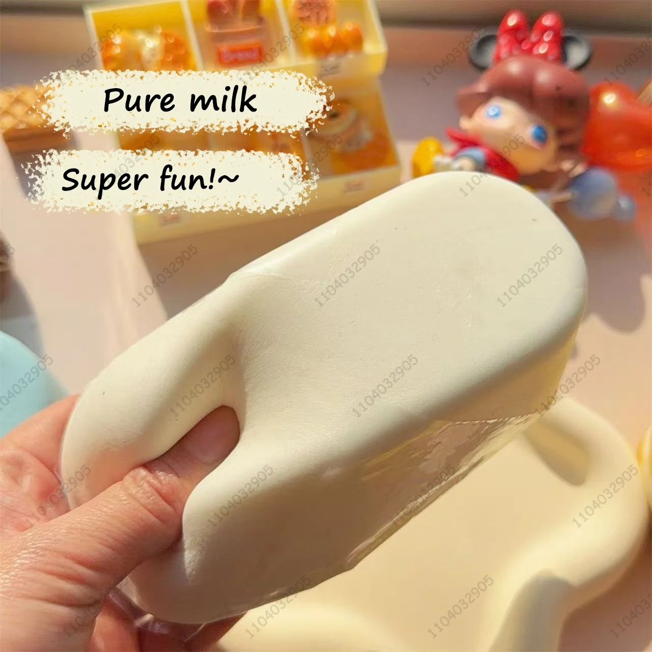 Rice Cake Moist Slow Rising Squishy Toy Multi-color Soft Rice Cake Fidget Toys for Kids and Adults AMSR Sensory Anti Stress Gift