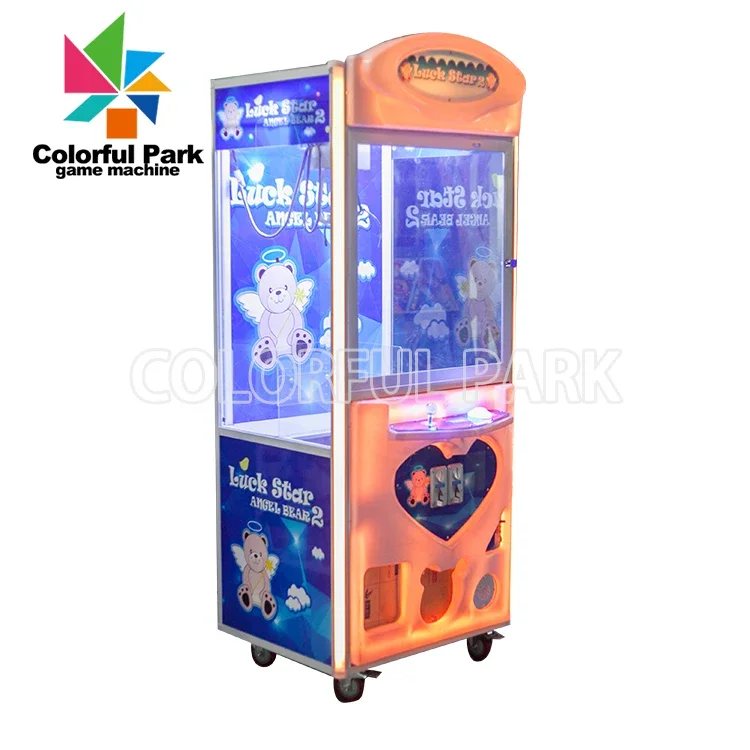 

Colorful Park guangzhou crane machine toy soldier plush crane 30 claw machine claw crane machine