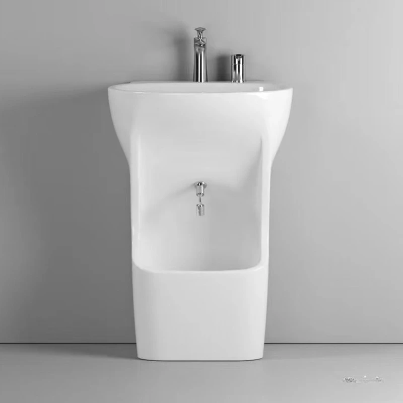 Household Freestanding Basin Integrated Hand Washing Foot Washing Mop Sink Multi-in-One
