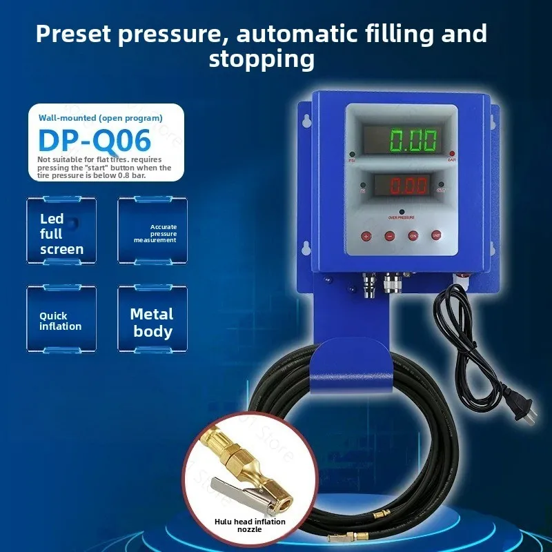 Automatic Tire Inflator Preset Pressure Auto Inflate Deflate for Car Truck Nitrogen