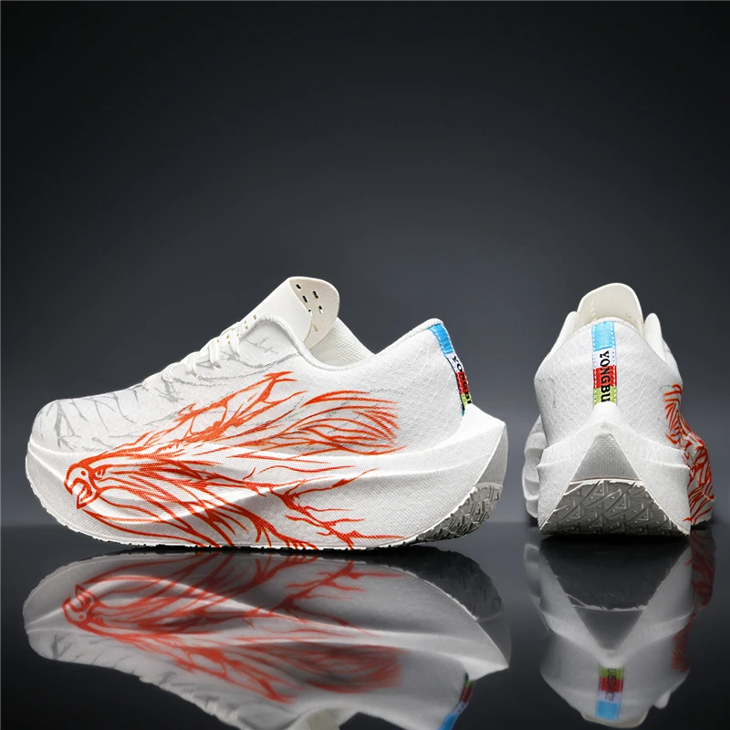 

Marathon Running Shoes Men Women Road Jogging Supercritical E-TPU Cushioning Sports Training Shoes Mesh Light Comfy Sneakers Men