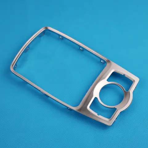 4F0864260 프론트 MMI 콘솔 프레임 실버 크롬 트림 커버 (아우디 A6 C6 아반트 올로드 콰트로 S6 RS6 2007-2011 4FD864260 용)