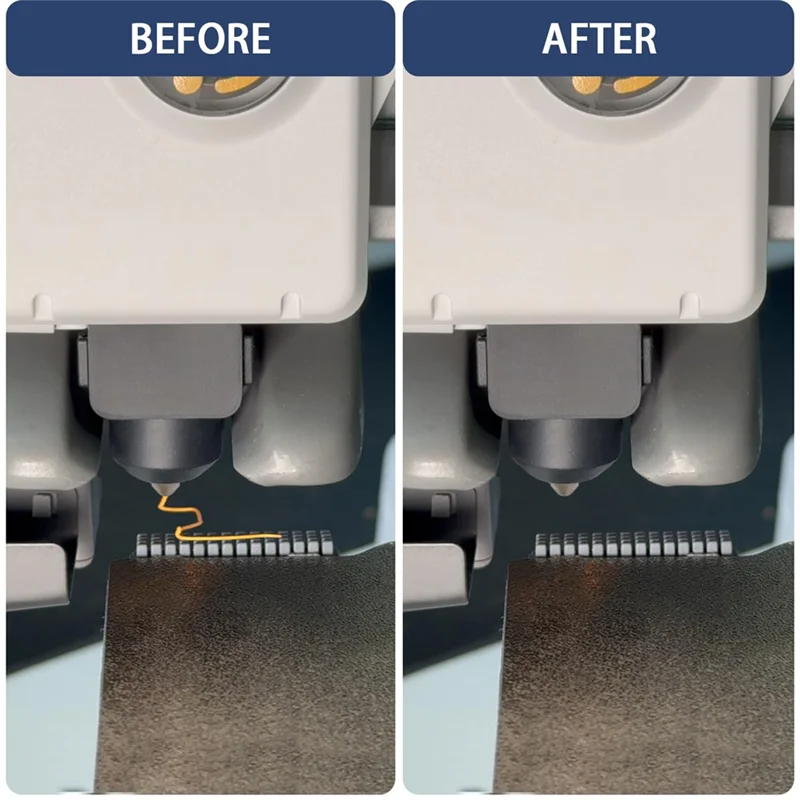 

AEE7-4 шт. для Bambu Lab A1, насадка с подогревом, запасные части для стеклоочистителя, 3D-принтер, силиконовый инструмент для очистки с подогревом