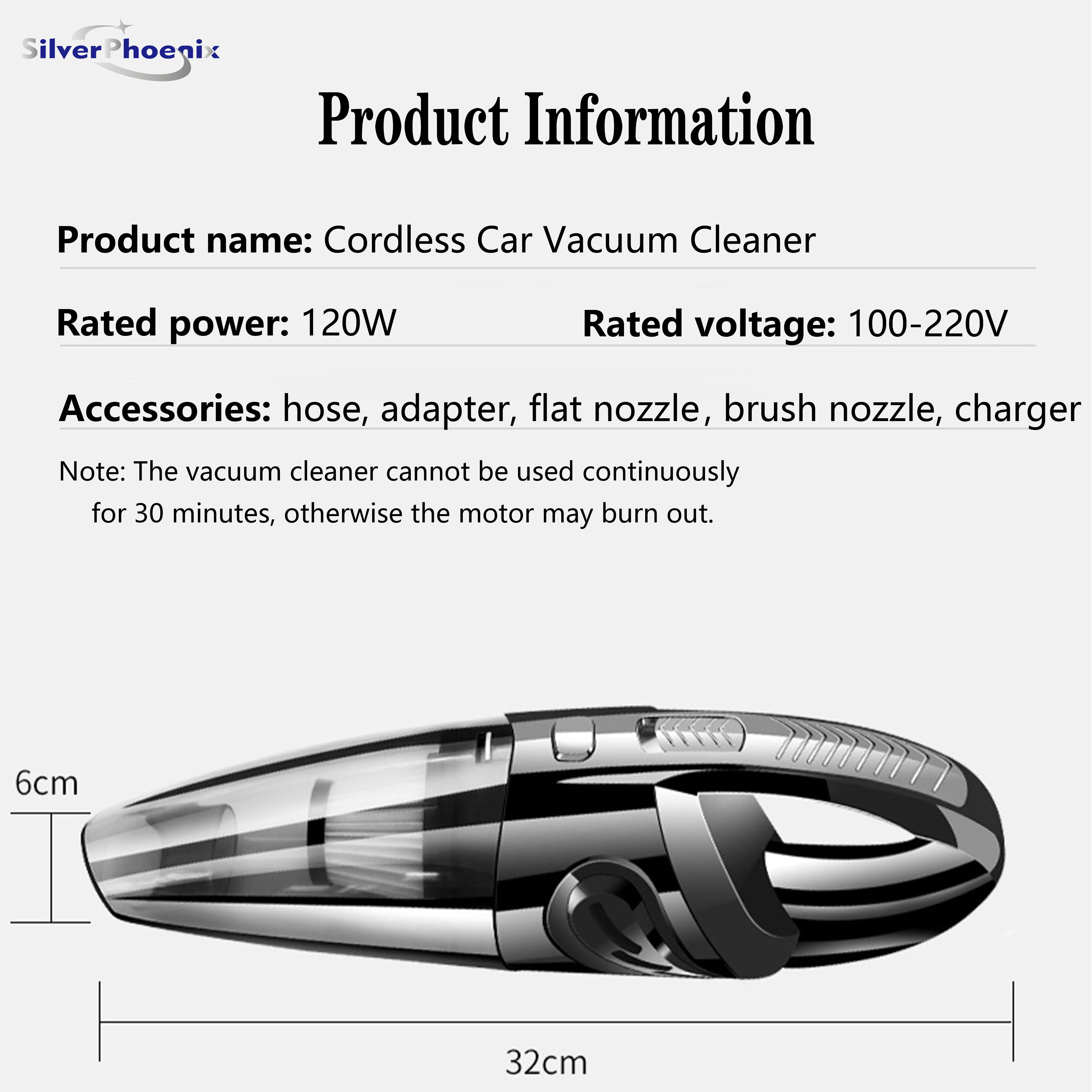 9000Pa Car Vacuum Cleaner Strong Suction Powerful Handheld Wireless Vacuum Cleaner Mini Portable for Home Robot vacuum cleaner