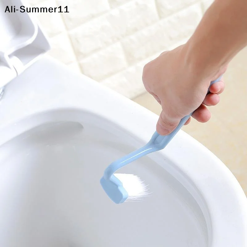 【Y】1/2/3Pcs Curved Toilet Brush Long Handle Toilet Cleaning Brushes Household Deep Cleaning Tools Bathroom Accessories