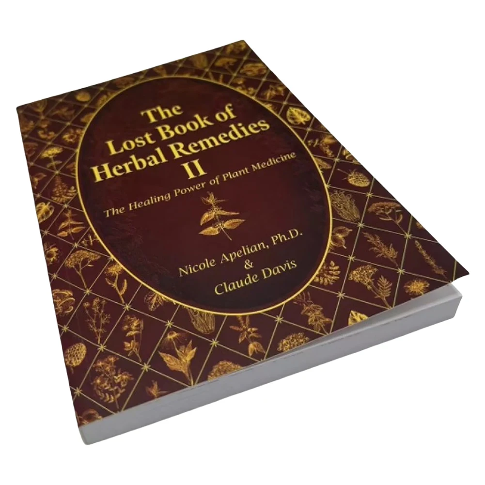 The Lost Book of Herbal II Protocols for Common Ailments Book English Paperback Colored Inner Pages