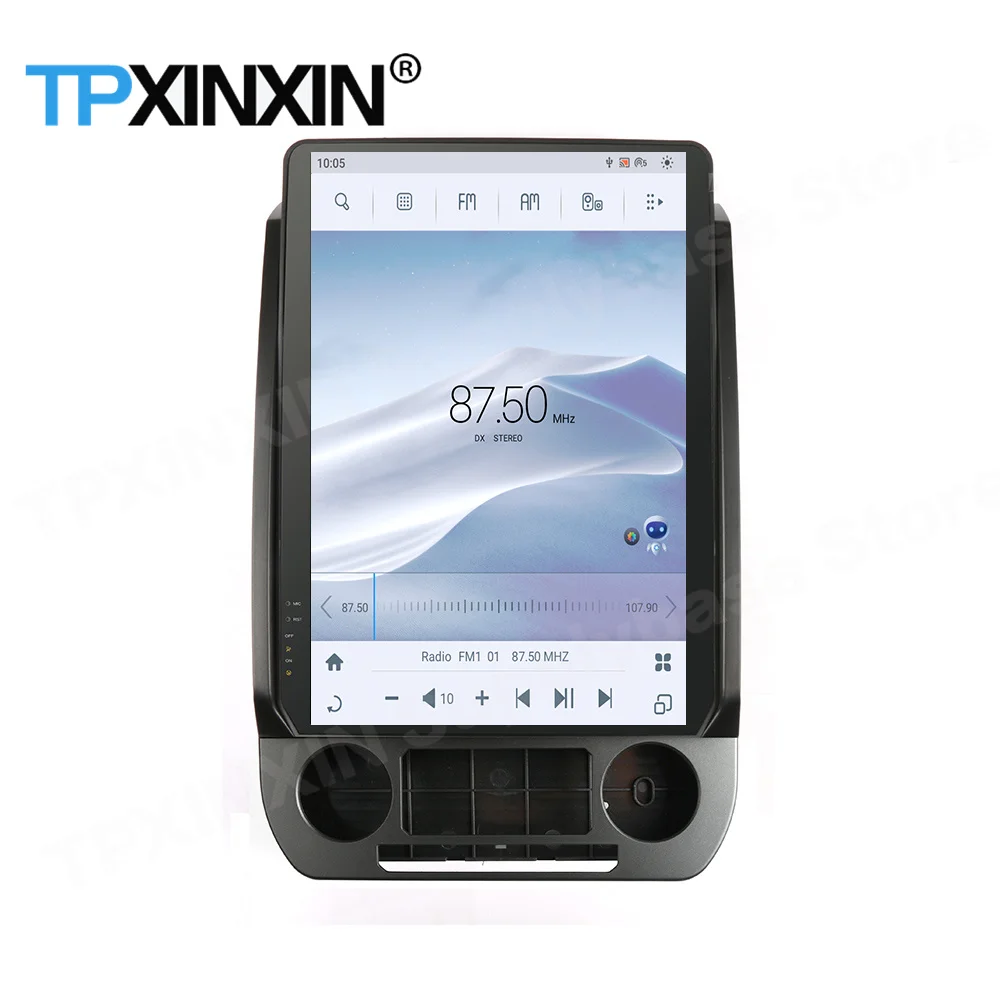 Qualcomm Vertical Screen Android Player Head Unit For Ford Expedition 2018 2019 2020 2021 2022 2023 GPS Navi Car Radio Receiver