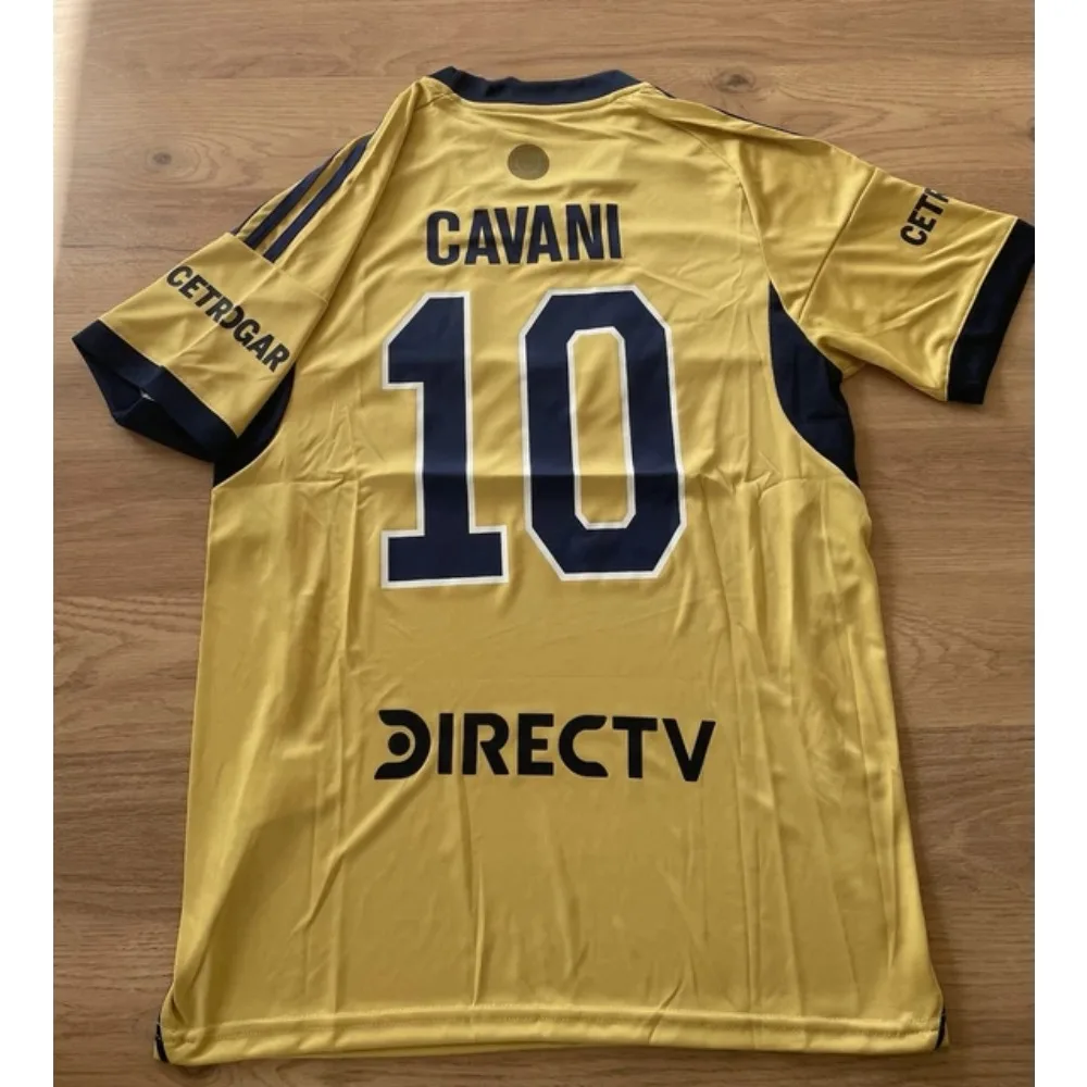 Boca 25-26 الموسم المنزل وبعيدا كرة القدم جيرسي تي شيرت ثلاثية الأبعاد مطبوعة مريحة تي شيرت نفس الكبار والأطفال #1