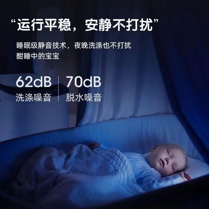 3.5kg Full-Automatic Small Baby Washing Machine with Heating Function: Home/Dorm Mini Size