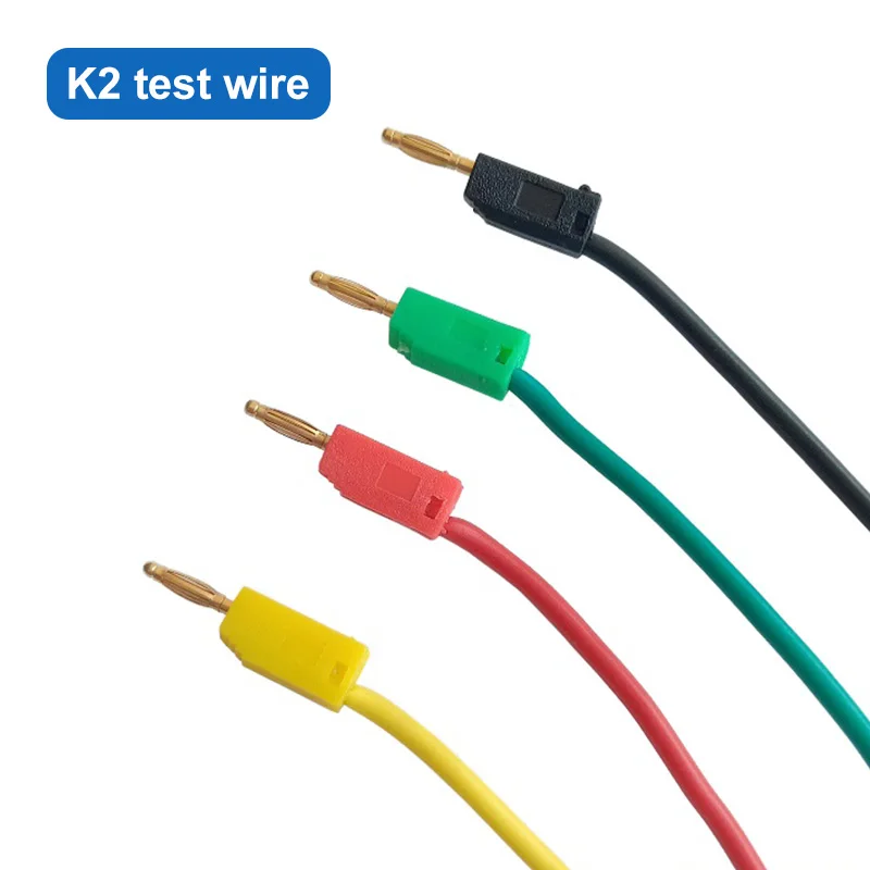 8A 3000A Multimeter Test Leads with 2mm Banana Plugs Test Probes Wire Diameter 2.5mm Multimeter Experiment Replacement Test Wire