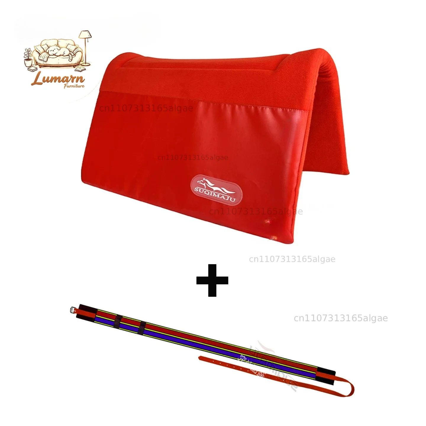 Comprehensive saddle thickened sweat pad, western morning exercise universal saddle sweat pad, wild riding