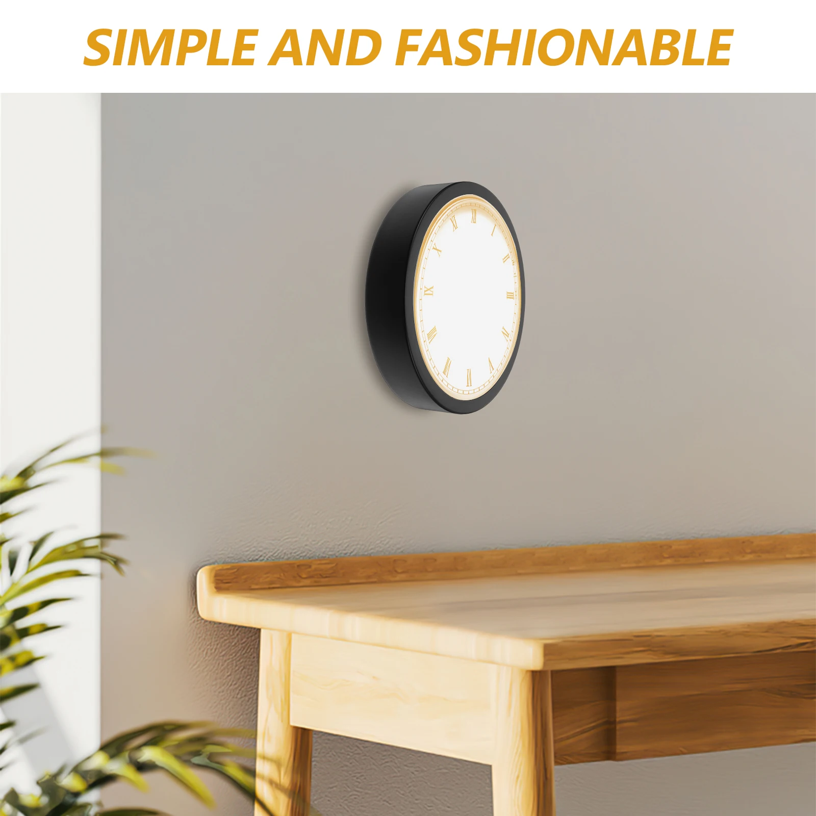 

Metal Frame Wall Clock Aluminum Repairing Round Case Spare Parts Accessories Hardware Box