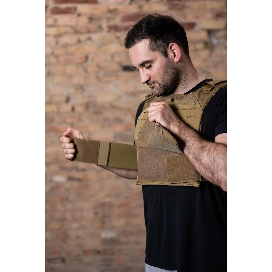 سترة Northgym المرجحة القابلة للتعديل مع ألواح وزن ثلاثية الأبعاد في 14 رطلًا و20 رطلًا و30 رطلًا و42.5 رطل مثالية لتشغيل التدريب الوظيفي