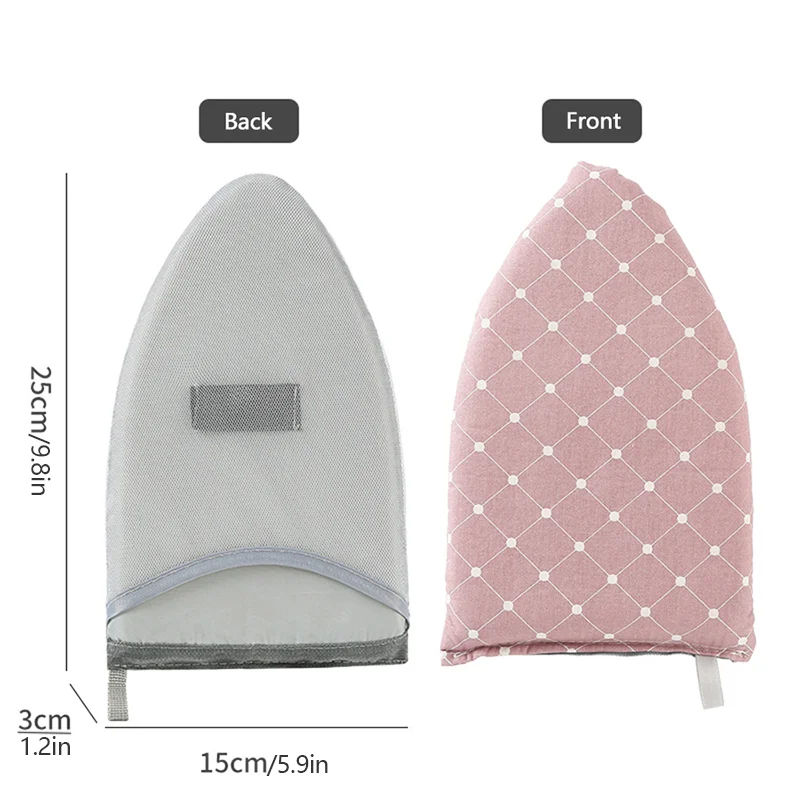 1Pc Fabric Handheld Ironation Board Ironation Board Small Home Ironing Gloves Anti Ironation Household Insulated Handheld Iron T