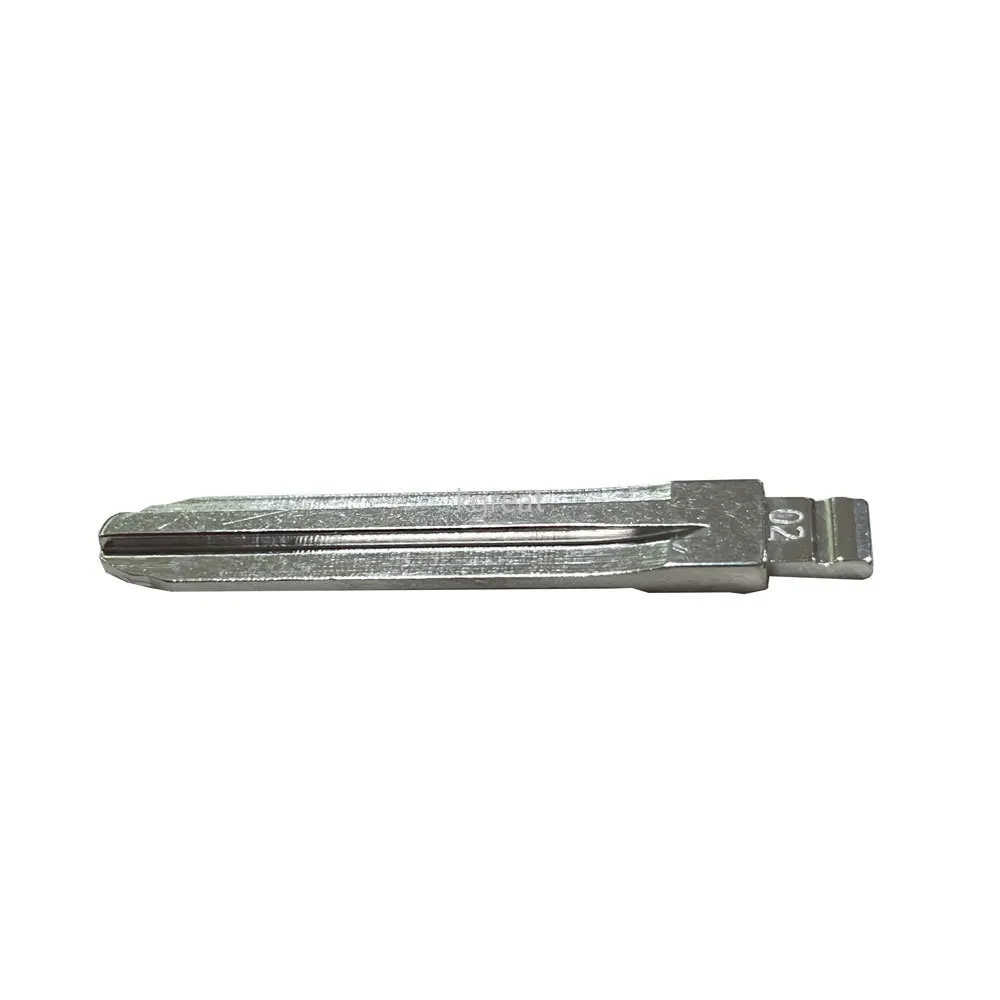 10pcs 02# TOY43 KD Key Blade for Toyota Corolla Crown Camry Highlander Corolla Vios NO.2 Metal Uncut Blank Keydiy Flip Key Blade