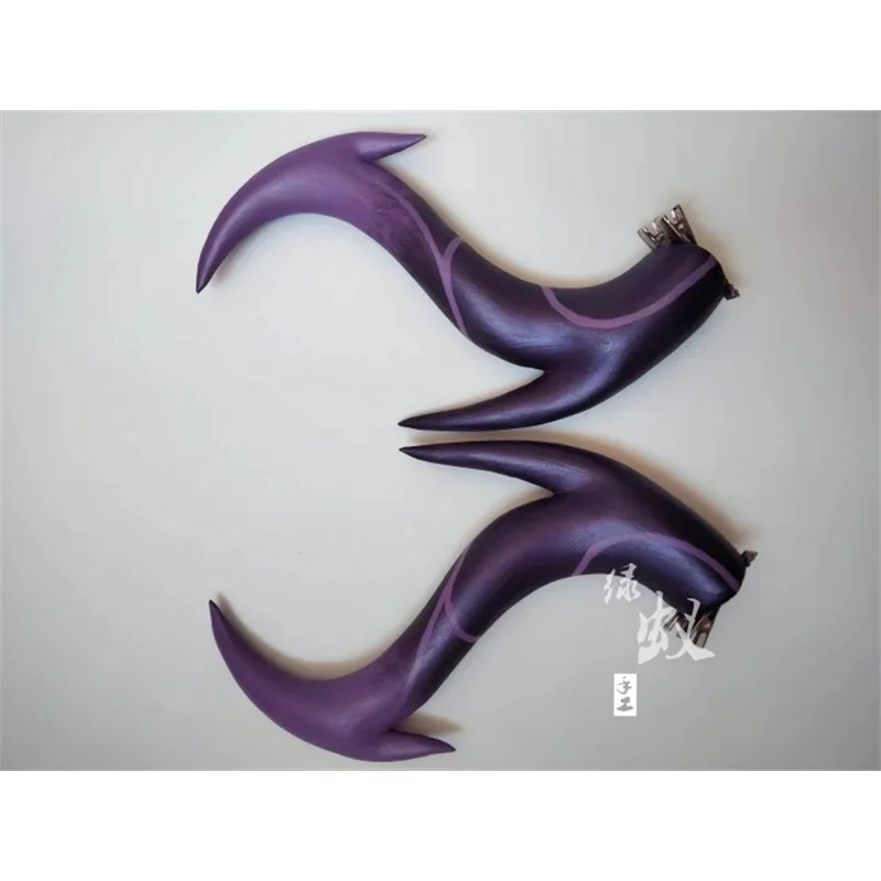 قرون أرافوس التأثيرية أغطية الرأس غطاء الرأس دبوس الشعر للهالوين حفلة تنكرية كوسبلاي الدعائم عيد الميلاد وعيد الميلاد