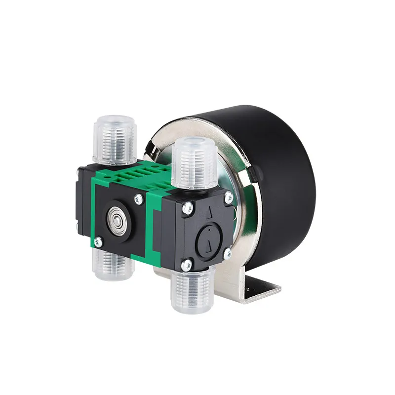 Brushless 160-600mLPM Double Heads 6bar Micro Diaphragm Water 12V Self-priming Pump For IVD Medical Inkjet Chemical Analytical