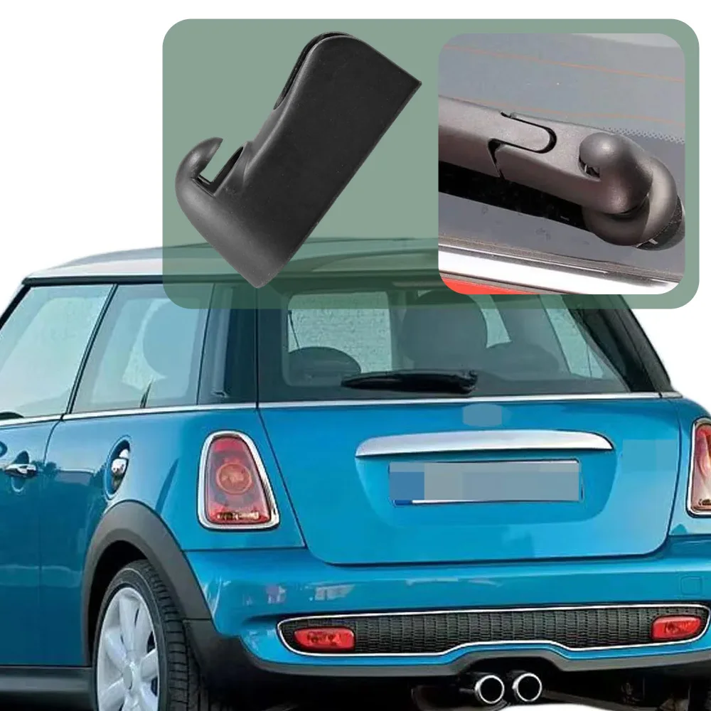 Rear Windscreen Washer Wiper Arm Nut Cover Cap for BMW Mini Cooper 2005-2013 Cooper Countryman 2011-2016 61627129282