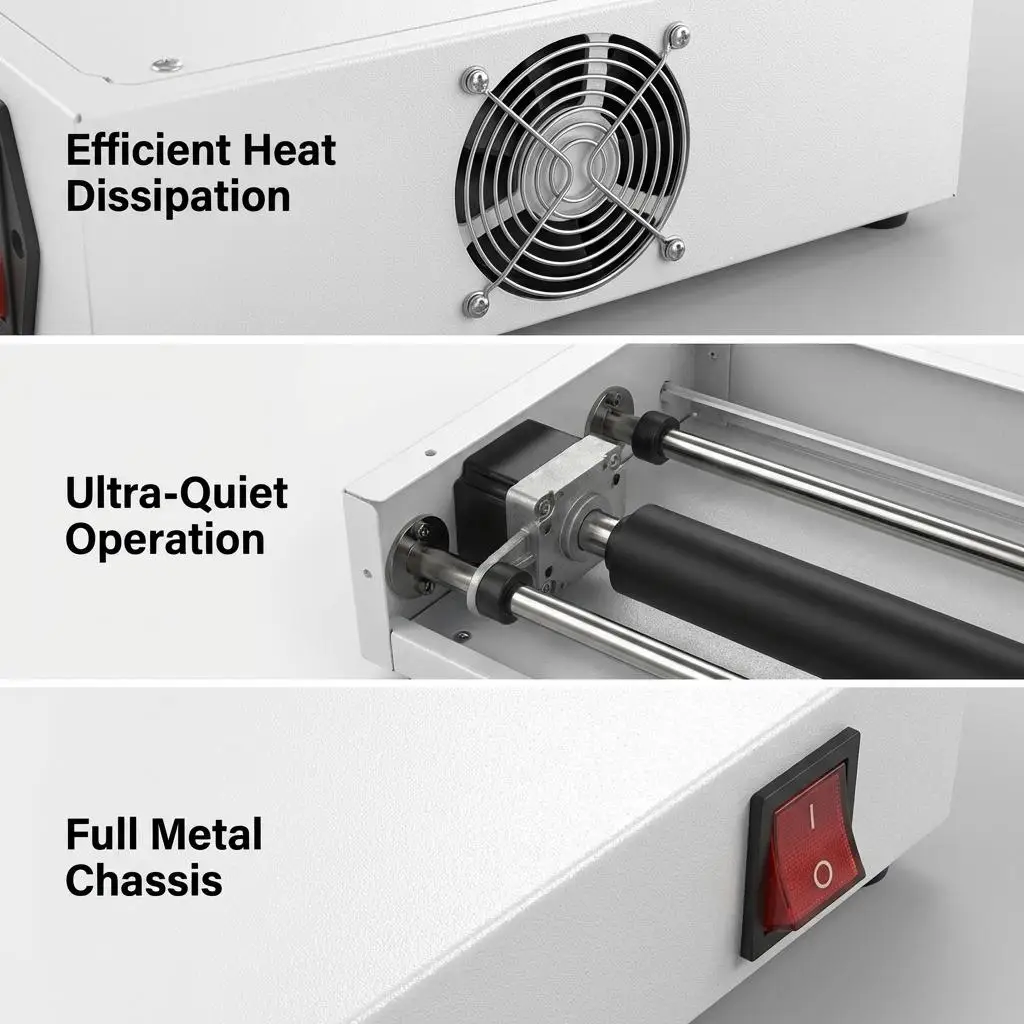 

DTF White Ink Rotator Shaker Machine DTG UV White Paint Shake Rolling Prevent Ink Precipitation Increase Printing Performance