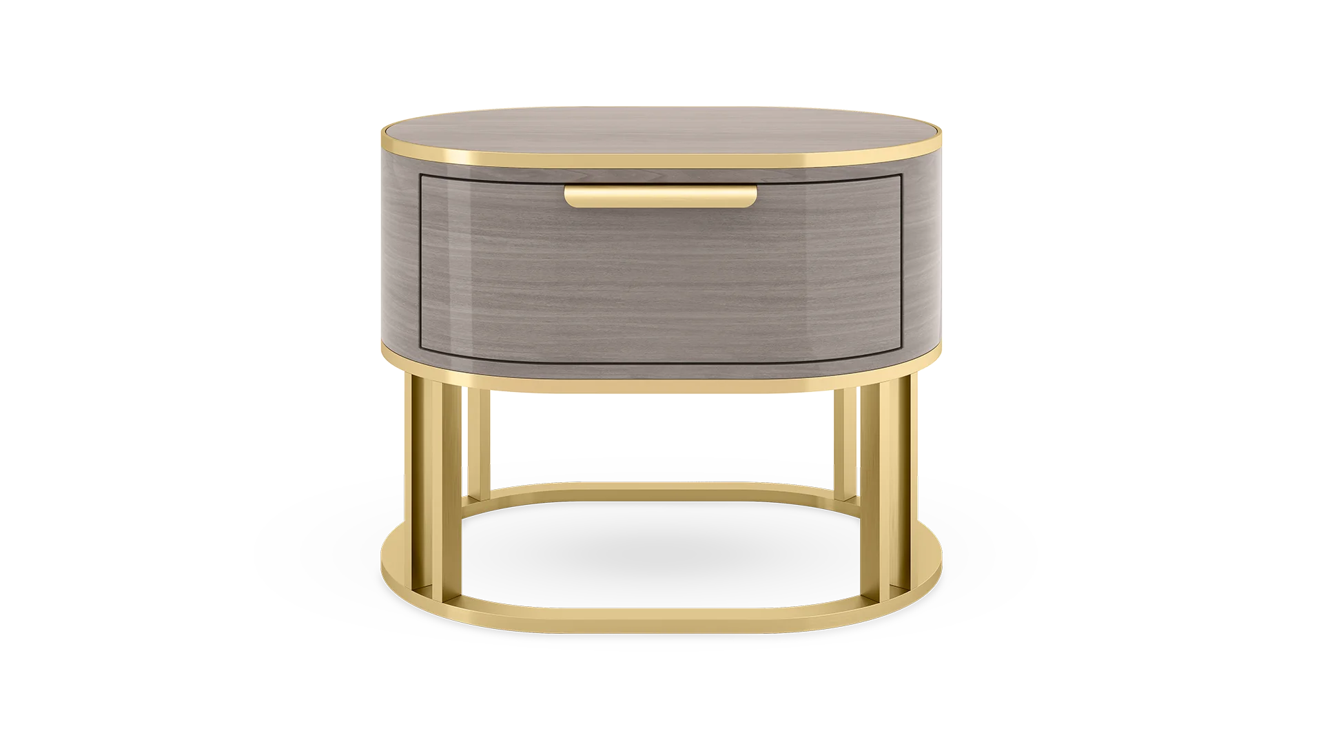 Top Quality Bedroom Furniture Luxury Stainless Steel Design Bed Side Table Modern Luxury Tea Table End Table for Hotel Villa