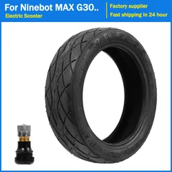 10x2.50-6.5 Vacuum Tubeless Tire for Segway Ninebot MAX G30 Foldable Portable Electric Scooter Skateboard 10inch Wheel Tyre Part