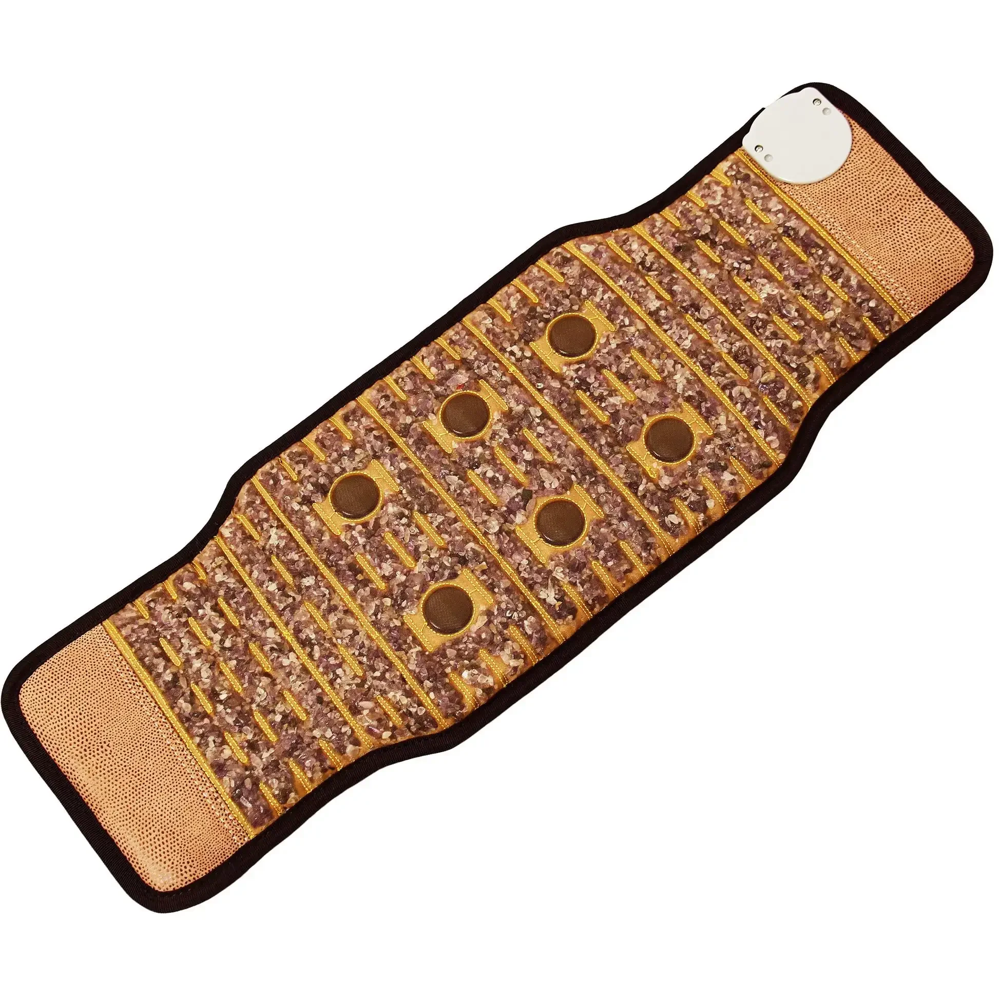 Advanced PEMF Popular Far Infrared Heating Pad with Natural Amethyst Crystals for Relieving Menstrual Cramps