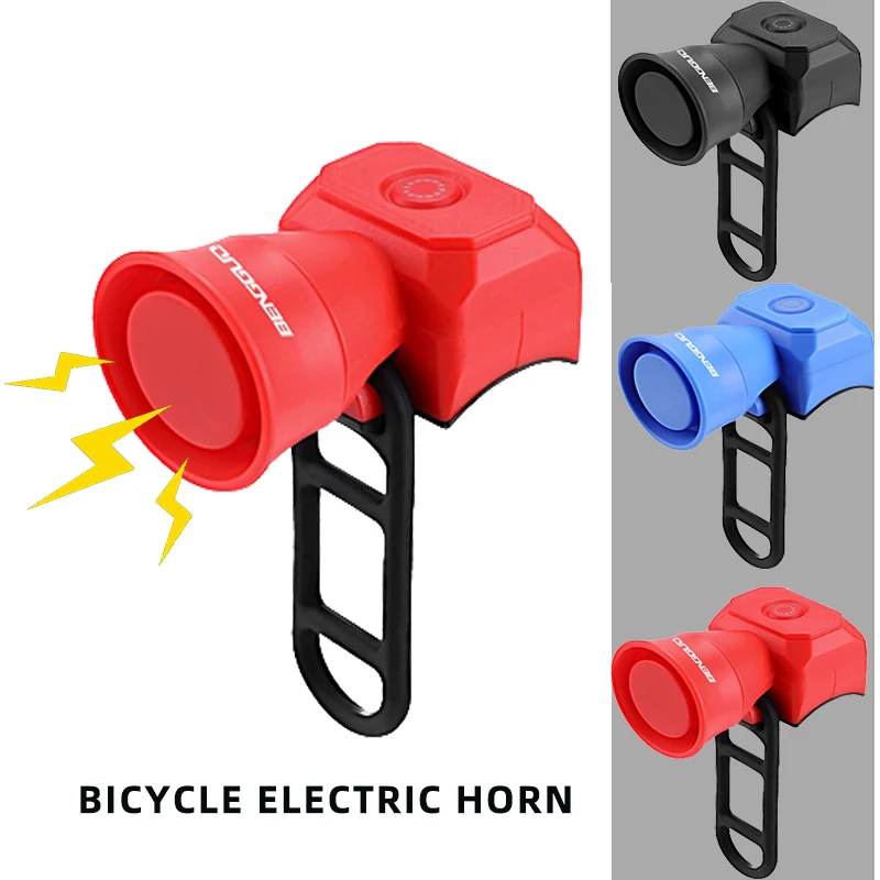 Fahrrad Elektrische Glocke MTB Mountainbike Glocke 120dB USB Lade Super Laute Glocke Radfahren Warnung Sicherheit Ring Wasserdicht Alarm
