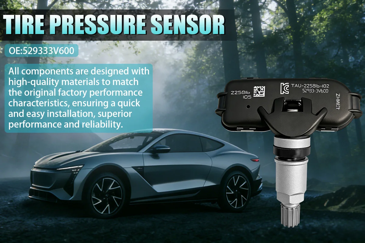 Reifendrucküberwachungssystem-Sensor 52933-3V600 Ersatz für Hyundai Grandeur i40 433MHZ Ersetzt 529333V600 – Detail 1