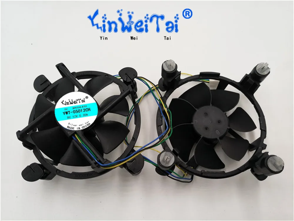 New FAN FOR Intel E97375-001 E97378-001 E97379-001 DELTA 0.6A NIDEC 0.28A FOXCONN 0.17A 1155/1150/1156 4 pin 4 line CPU fan