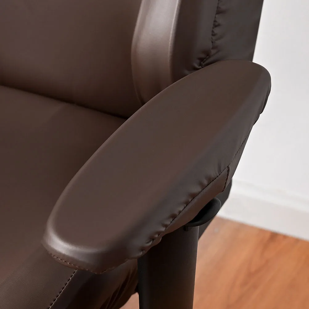 

1 Set Gaming Chair Elastic Pu Polyester Stretchable Protector For Computer Room Washable Anti-Slip Chair Slipcovers Armrest