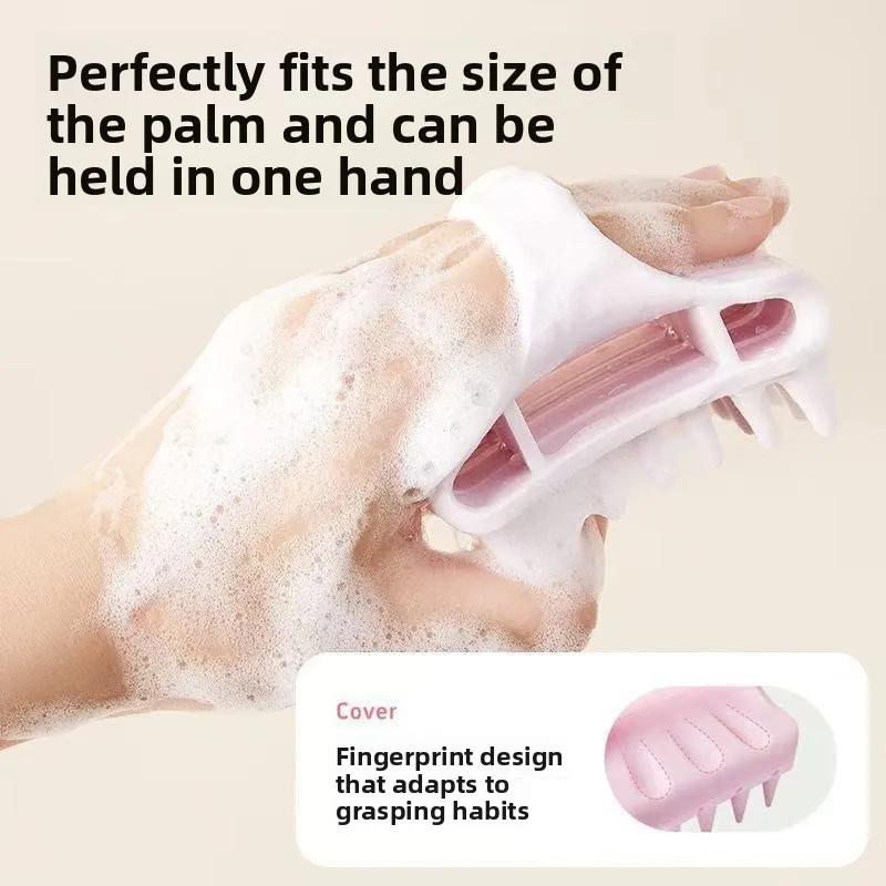 Летняя новая силиконовая расческа для мытья волос, массажная голова головы, специальный шампунь, чистая расческа для шампуня для ванной комнаты