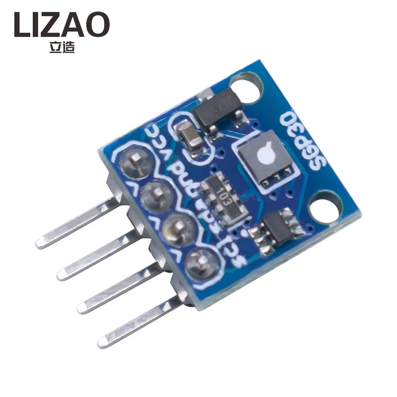 LIZAO SGP30 Multi-Pixel Air Quality Sensor Module TVOC eCO2 CO2 Formaldehyde Detector for Indoor Environment Monitoring