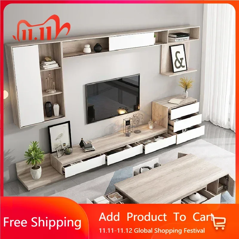 

Throne Luxury Tv Cabinet Console Display Large Living Room Retro Display Monitor Stand Mobile Mobile Tv Nordic Trendy Furniture