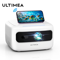 ULTIMEA Full HD Projector 1080P Decoding 2K Video Home Theater Electric Focus 5G WiFi Bluetooth Projector Mini Portable Beamer