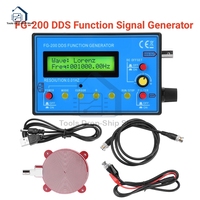 FG-200 DDS Function Signal Generator Frequency Counter 0.01Hz - 500KHz Signal Source Module Sine+Square+Sawtooth Waveform