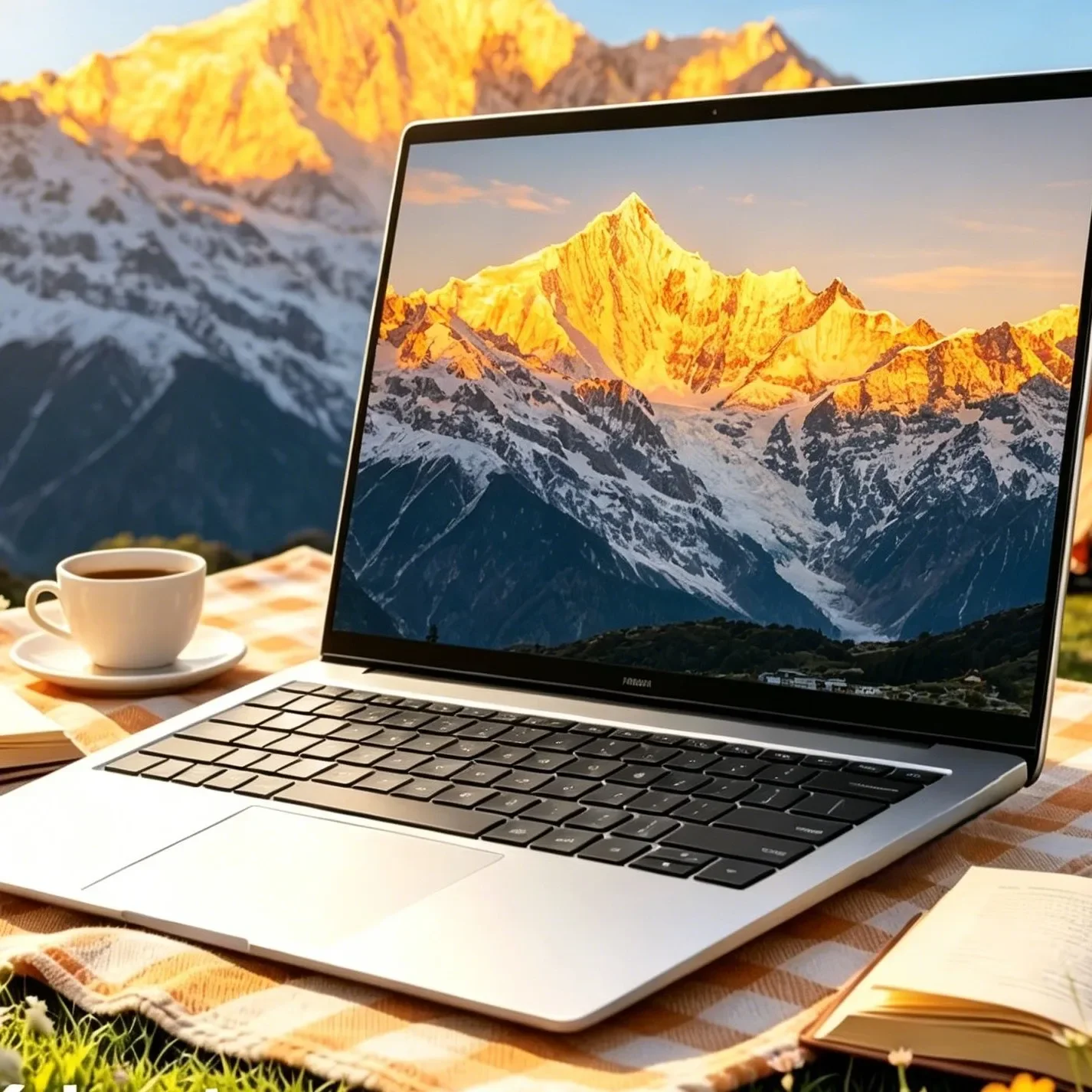 

New Arrival Ultra Portable 14.1 Inch Slim Laptop Intel 4405U, Windows 11 16GB, 2TB Large Capacity, 1920*1080 for Daily Office
