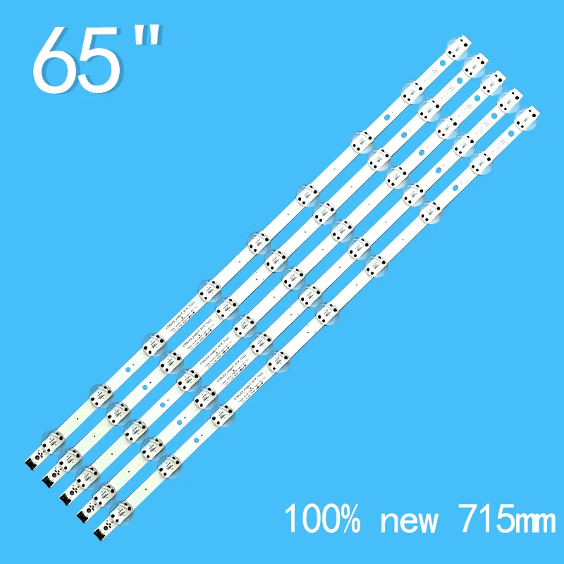 Nuovo 5 pezzi 9LED(6V) 715mm per LG 65 \