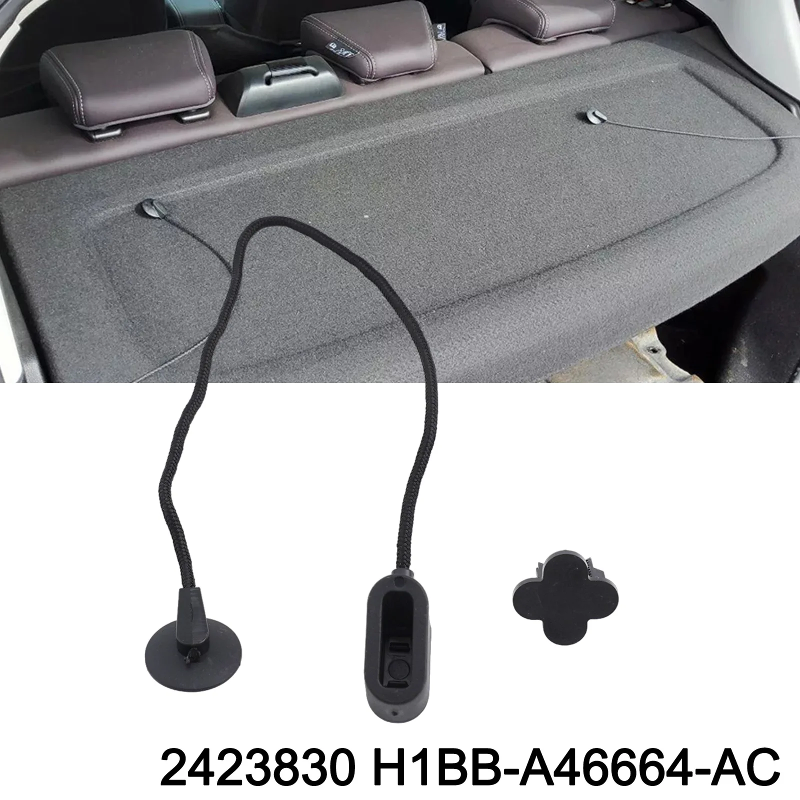 

Parcel Luggage Shelf Cover String For Ford For Fiesta 2017-2023 2423830 2024 Hot Sale Brand New And High Quality Discount