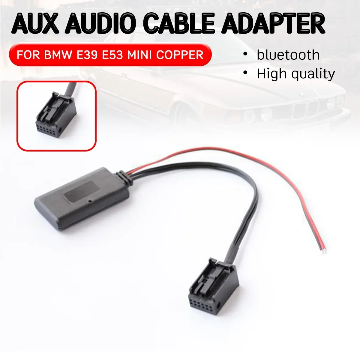 

bluetooth Aux Receiver Cable Adapter For BMW E85 E86 Z4 2003-2008 for BMW E83 X3 2004-2010 for MINI COOPER 2000-2006