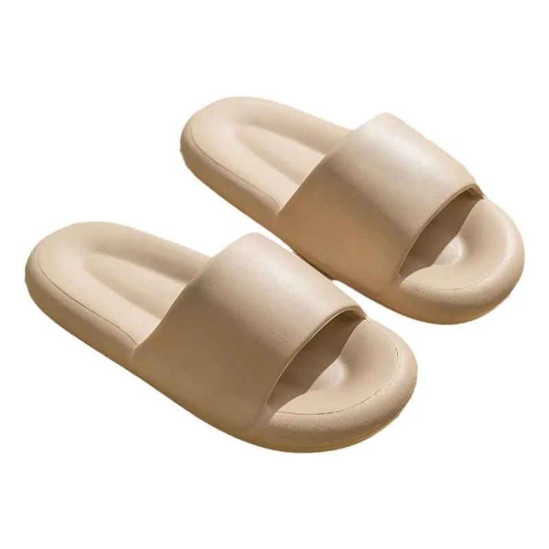 Slippers New Cloud Soft EVA  Couple Home Outdoor Slipper Summer Beach Unisex Bedroom Shoes Ladies Flip Flops Thick Bottom Sandal