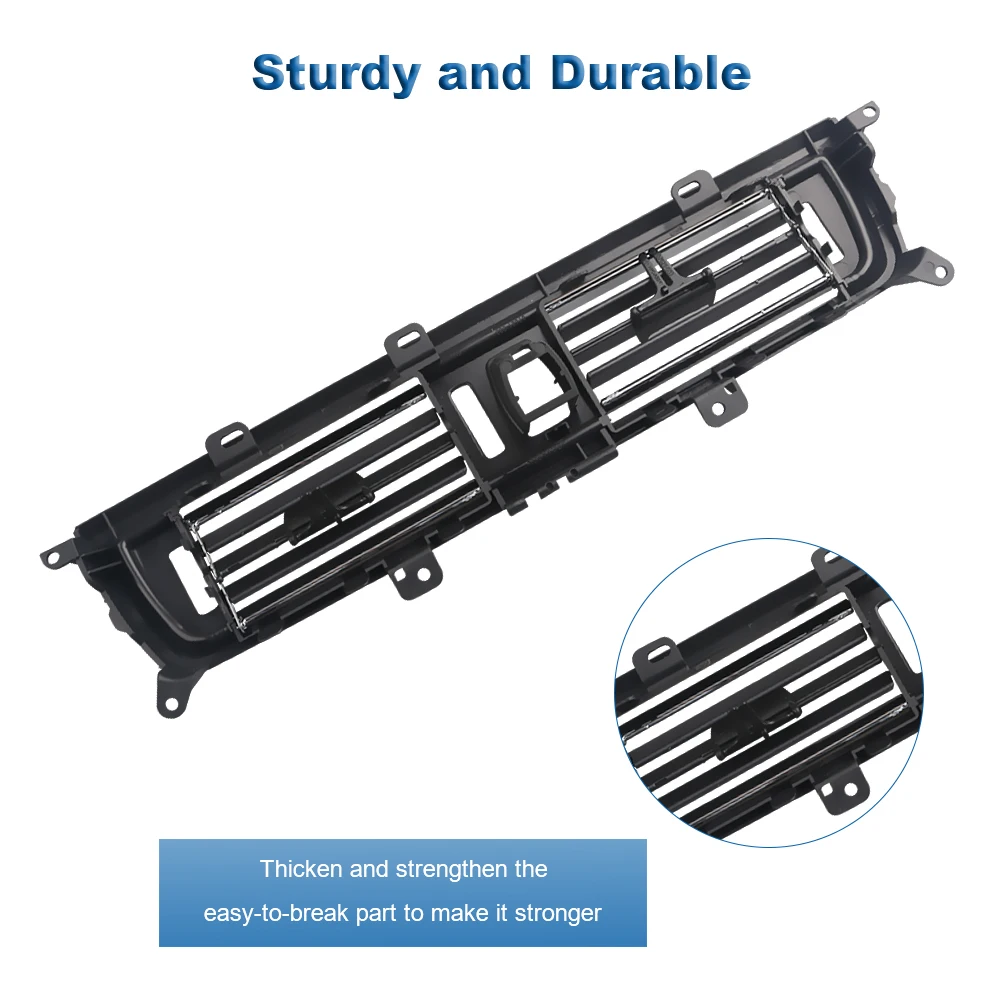 

Front Console Central Grill Dash AC Air Conditioner Vent For BMW F10 F11 F18 520i 523i 525i 528i 535i 64229166885 64229209136
