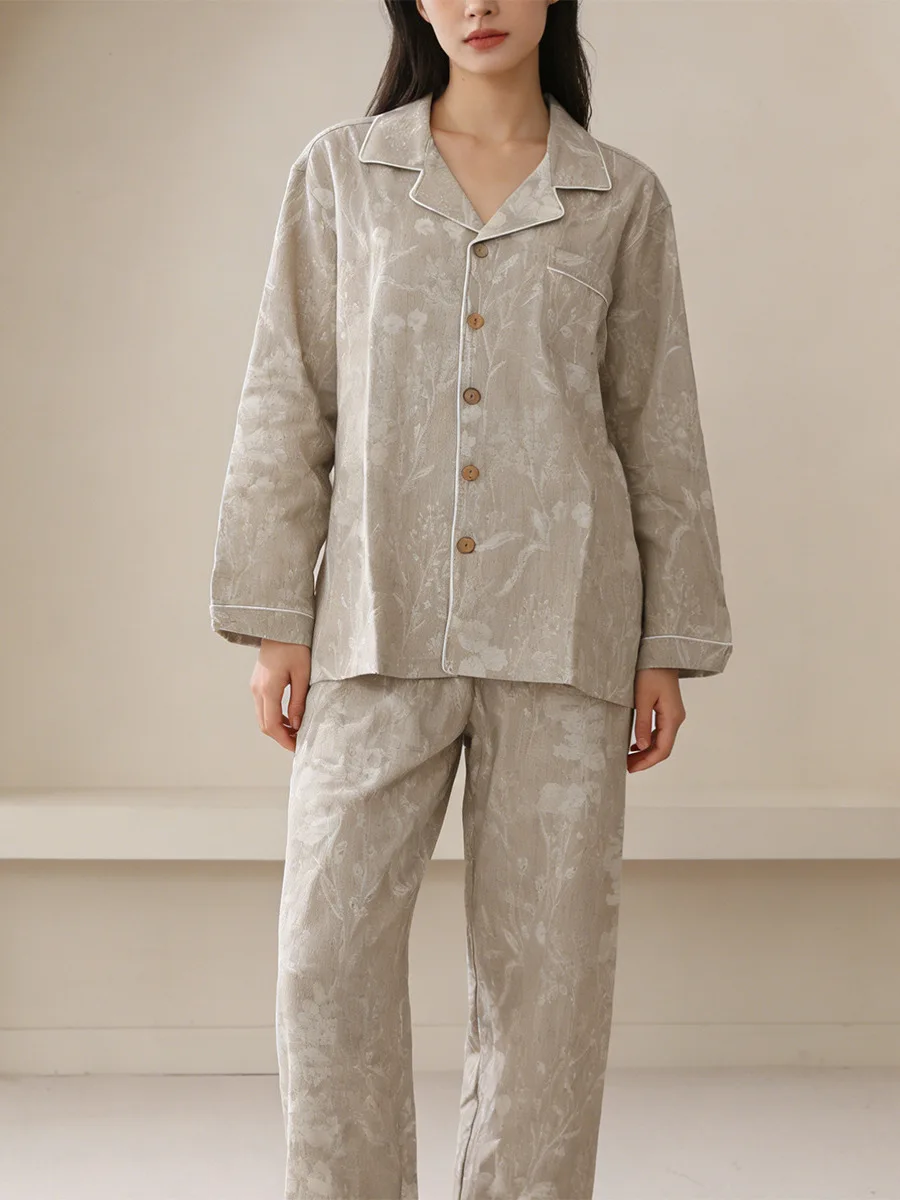 women's-thickened-long-sleeve-sleepwear-set-hanmab-cotton-home-clothes-soft-breathable-floral-embroidery-comfortable-pajamas