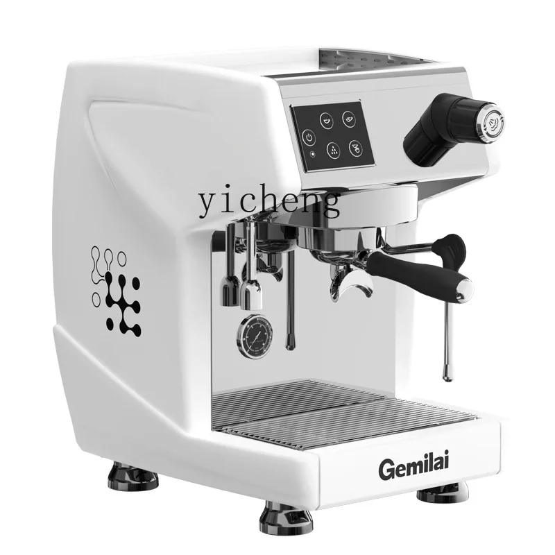 

Xl Semi-automatic Commercial Coffee Machine Freshly Ground Concentrated Milk Tea Coffee Shop Set