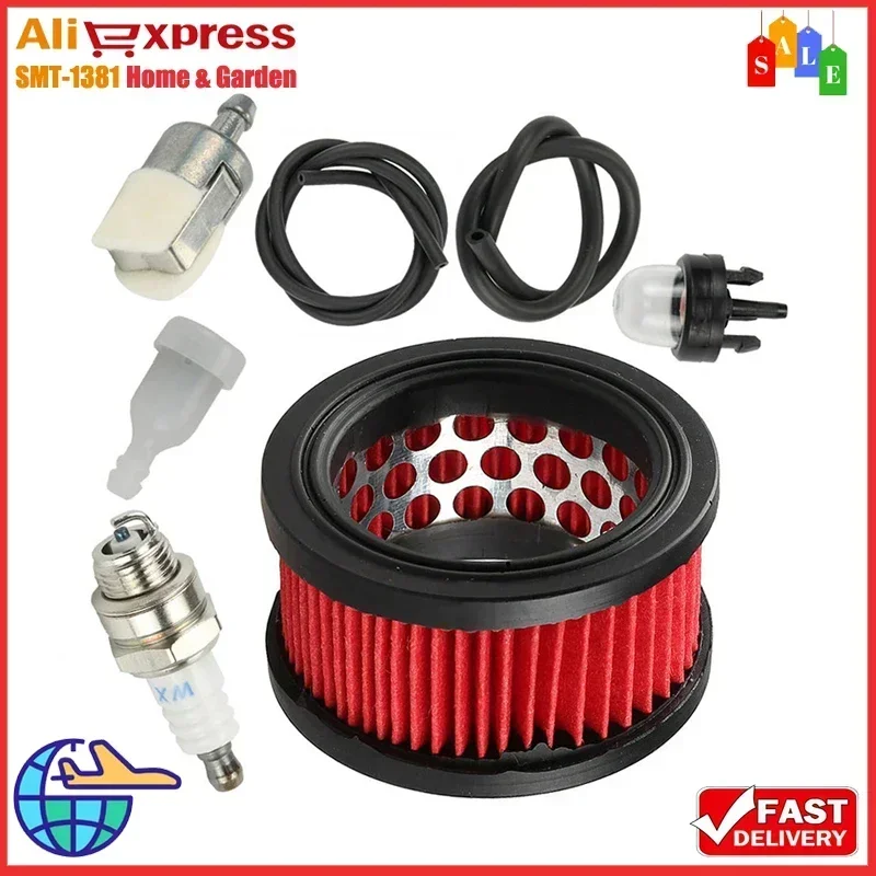 Spark Plug Air Fuel Filter Kit Tank Vent Chainsaw 13030039730 Part Tool For-Echo 13030039730 CS-370 CS-400 CS-5000 CS-3500 Chai