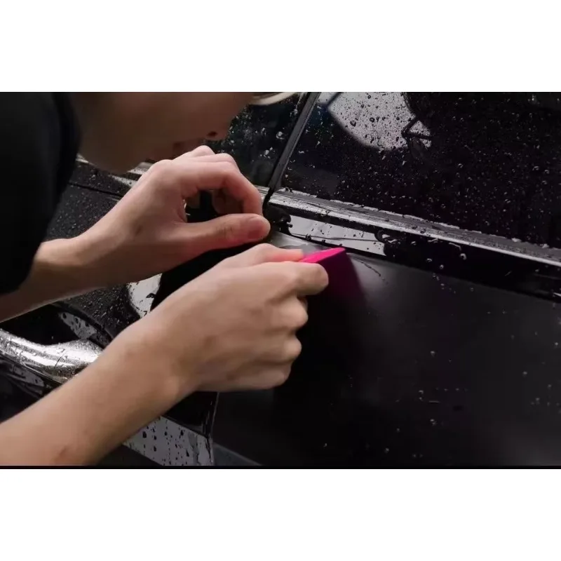 فيلم حماية طلاء السيارات من مادة TPU باللون الأسود Ppf Ppf أسود ذاتي الشفاء عالي اللمعان Ppf أسود #6