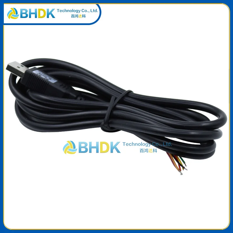 For TTL‑232RG‑VSW5V‑WE USB‑A To 5V TTL Serial Adapter Cable Switchable 5V Power Stripped Tinned Wire For MCU Test Cord