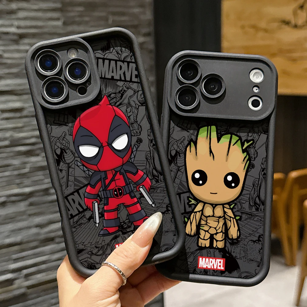 Deadpools Spiders Men Phone Case for Oppo Reno 15 14 13 12 11 F 10 Pro Plus A6X A5X A76 A74 A60 A58 A38 A17 4G 5G Soft Cover
