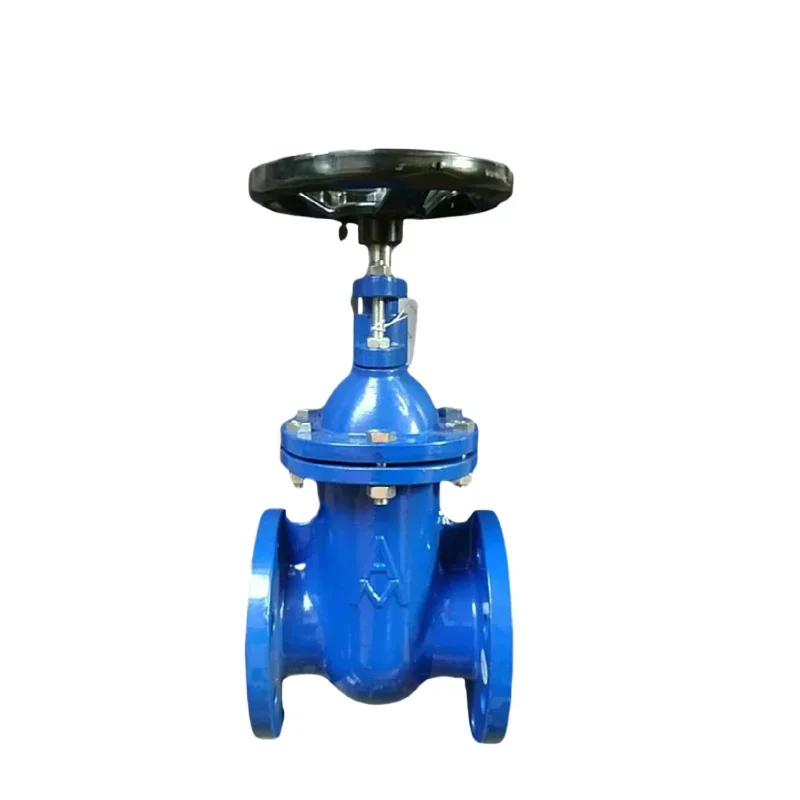 Cast iron flange connection dark rod gate valve tap water fire pipeline engineering steam valve